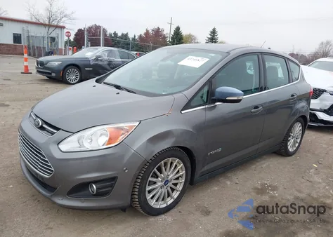 2013 Ford C-Max Hybrid Sel from USA, damaged, VIN 1FADP5BU8DL550776